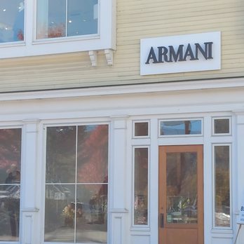 ARMANI OUTLET - 135 Depot St, Manchester, VT - Yelp